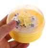 FRCOLOR 3-Piece Powder Puff with Container and Storage Box, Travel Case for Body Powder, Baby Powder, and Makeup view 4