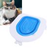 Dpofirs Cat Toilet Training Kit, Non-Slip Step Design, Easy-Clean Training, Suitable for All Ages, Plastic view 3