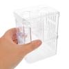 SEWACC 2-Piece Aquarium Fry Rearing Box, Acrylic Fish Nursery, Floating Fish Breeding Box with Breathable Design, Isolated Breeding Box for Guppies and Betta Fish view 4
