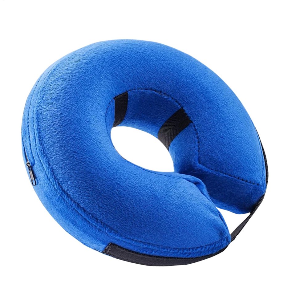 Inflatable Protective Collar for Dogs, Adjustable Waterproof Cushion