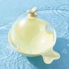 MotiveTech Whale-Shaped Bird Bath for Cages, Yellow view 2