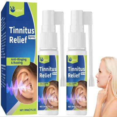Tinnitus Relief Ear Spray, 2-Pack