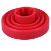 Fafeicy Collapsible Silicone Hair Dryer Diffuser Attachment, Red view 1