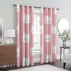 Cute Cat Pink Blackout Curtains, 2-Piece Set, H 260 x W 140 cm, 95% Blackout view 4