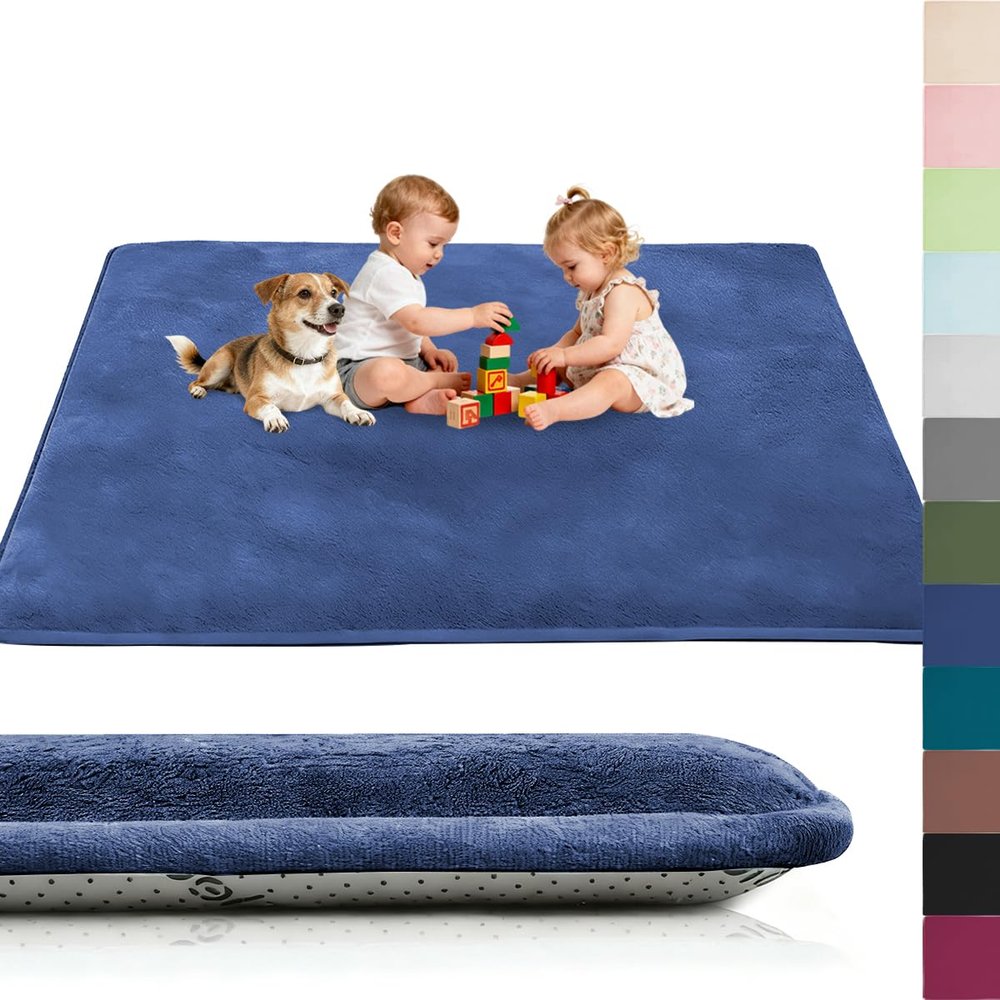 Voxirum Baby Crawling Mat, 2 cm Thick Memory Foam, 150 x 200 cm