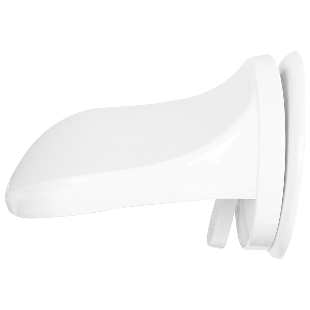 Plastic Shower Foot Rest, White, 1 Pc.