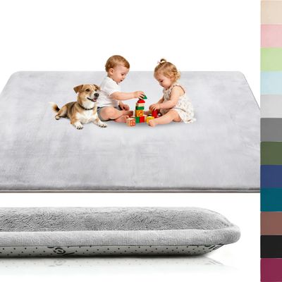 Voxirum Baby Crawling Mat, 2 cm Thick Memory Foam, 80 x 150 cm