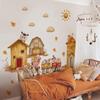 WandSticker4U Extra-Large Watercolor Farm Wall Decals for Kids’ Rooms (131 x 76 cm) view 2