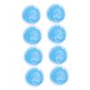 Yardwe 8-Piece Reusable Hot and Cold Therapy Gel Packs, Round Blue Compresses view 1