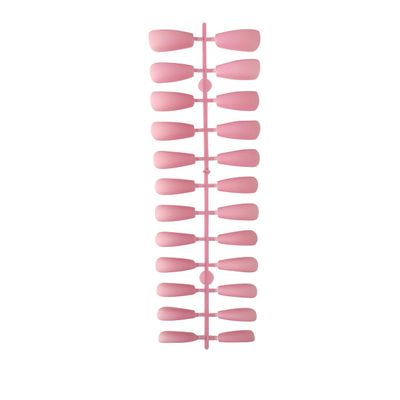 QUXVUIS 1 Set Matte Full-Coverage Coffin Artificial Nails, Type 5