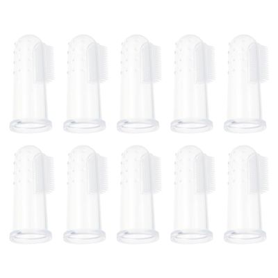 UTHCLO 10 Pack Silicone Finger Toothbrushes for Pets