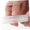 jojofuny 100 Empty 5 g Lip Balm Tubes, Transparent PP, Refillable view 3