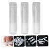 jojofuny 100 Empty 5 g Lip Balm Tubes, Transparent PP, Refillable view 4