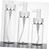Homoyoyo 3-Piece Empty Acrylic Pump Bottles, Refillable Lotion Dispensers, Clear, Leakproof, Portable for Travel and Outdoor Use view 2