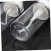 Homoyoyo 3-Piece Empty Acrylic Pump Bottles, Refillable Lotion Dispensers, Clear, Leakproof, Portable for Travel and Outdoor Use view 4