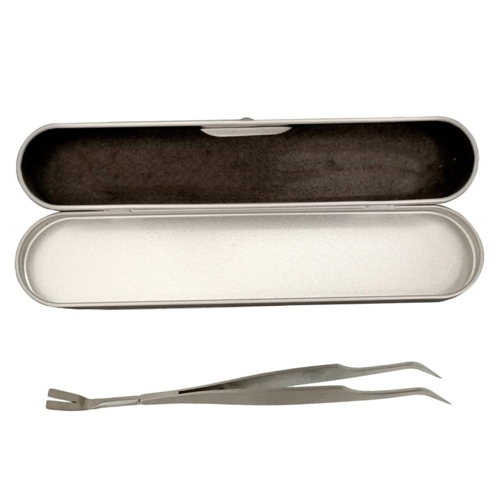 Lurrose Silver Tweezers for Dogs