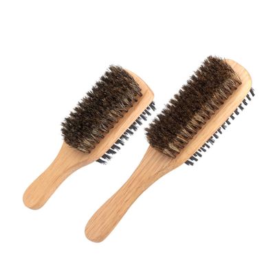 Housoutil 2-in-1 Double-Sided Hair and Beard Brush for Men