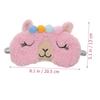 TEHAUX 2-Pack Animal-Shaped Soft Cashmere Sleep Masks, Light-Blocking, Random Color view 2