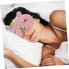 TEHAUX 2-Pack Animal-Shaped Soft Cashmere Sleep Masks, Light-Blocking, Random Color view 4