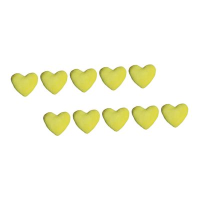 Hohopeti 10 Pack Plush Dog Toy Heart-Shaped Chew Toy