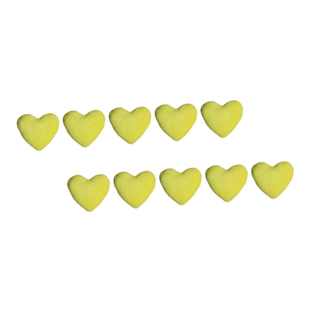 Hohopeti 10 Pack Plush Dog Toy Heart-Shaped Chew Toy