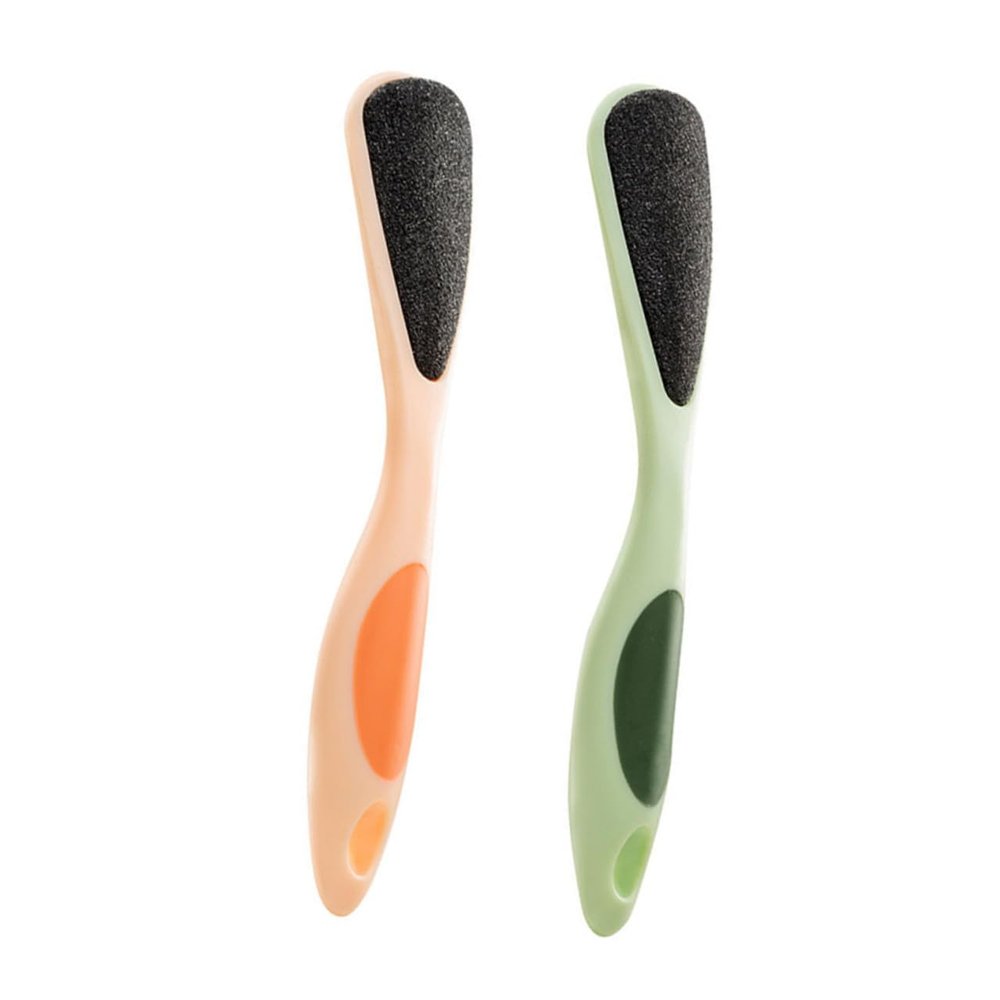 Cabilock 2-Piece Orange PP Foot Care Files for Callus Removal and Exfoliation