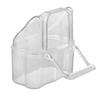 ifundom 5-Pack Large-Capacity Plastic Parrot Feeders, Hanging Outdoor Bird Feeding Bowls view 1