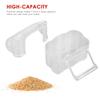 ifundom 5-Pack Large-Capacity Plastic Parrot Feeders, Hanging Outdoor Bird Feeding Bowls view 4
