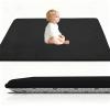Stqyeiw Kids’ Rug, Coral Velvet Play Mat, 190 x 320 cm, Black view 1
