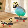 Turtle Skateboard, Small Fun Reptile Accessory, Bowl, Exercise view 3
