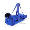 ORFOFE Foldable Nylon and Metal Cat Grooming Bag, Scratch-Resistant Adjustable Carrier for Cats up to 8.8 lb view 2