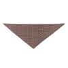 QUXVUIS Pet Slobber Scarf, 4 Seasons, Soft Cotton, Polka Dot, Warm, Adjustable, Triangle Towel for 25-45 cm Neck, Coffee view 2