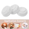 GARIOUANS 10-Piece Wide-Neck Baby Bottle Replacement Caps, Durable PP, Leakproof view 3