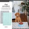 BESTonZON 2-Pack Pet Feeding Mats view 4