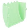 PLAFOPE Plastic Feeder Stand for Rabbits and Chinchillas - Green view 1