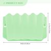 PLAFOPE Plastic Feeder Stand for Rabbits and Chinchillas - Green view 2