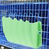 PLAFOPE Plastic Feeder Stand for Rabbits and Chinchillas - Green view 3