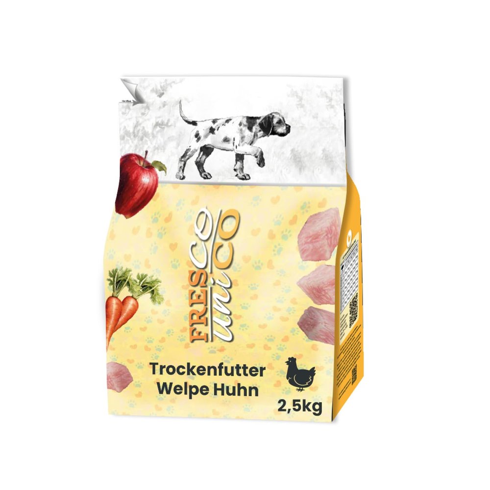 FRESCO Dog Unico Chicken 2.5 kg | Dry Puppy Food