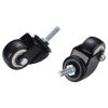 Heavy-Duty Furniture Caster with Brake, 1.5 in (40 mm), 50 kg Capacity, M8 Threaded Stem view 4