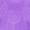 Zambuph Portable Silicone Makeup Brush Cleaning Mat, Purple view 2