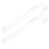 Transparent Adjustable Aquarium Hooks, 2-Piece Set, ABS view 1