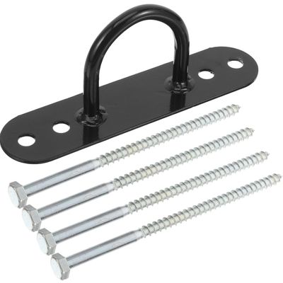 Ciieeo Dog Tie-Out Stake for Large Dogs, Black