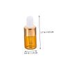 VILLCASE 25-Pack 2 mL Orange Glass Dropper Bottles view 2