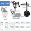 Adjustable Dog Wheelchair for Small Pets, Rear Leg Support (Size S) view 4