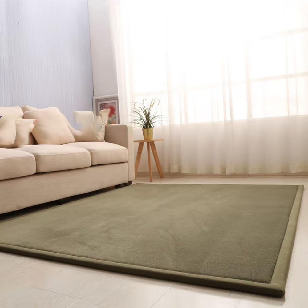 Baby Crawling Mat, Coral Velvet, 2 cm Thick, 190 x 240 cm