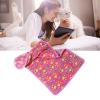 Omabeta Dog Blanket, Snow Cartoon Style, High-Quality Fiber Material, Soft Puppy Blanket for Travel (M) view 4