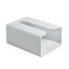 Omabeta Simple Tissue Box for Bathroom, Gray, 1 Pack view 1