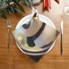 Striped Cartoon Panda Cloth Napkins, 6-Pack view 3
