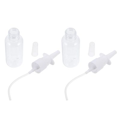 SHOWERORO Practical Nasal Rinse Bottles for Babies, 2-Pack, PET, 20 mL