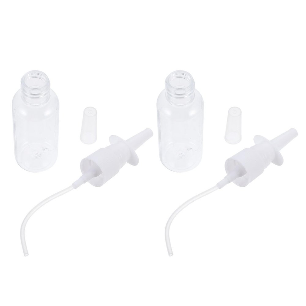SHOWERORO Practical Nasal Rinse Bottles for Babies, 2-Pack, PET, 20 mL